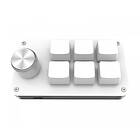 MaxMount 6-Key RGB Mini Mekanisk Keypad med Knob