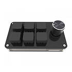 MaxMount 6-Key RGB Mini Mekanisk Keypad med Knob