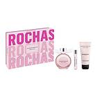 Rochas Mademoiselle Parfymset (90ml edp, 7.5ml edp, 100ml parfymerad kroppslotion)