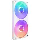 NZXT F240 RGB Core Unibody White 240mm (2x120mm)