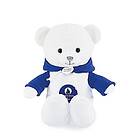 Doudou et Compagnie Paris 2024 Olympic and Paralympic Games-Bear 2024-White Bear Hoodie Blue JO2446