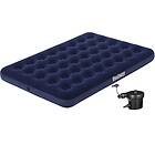 Bestway Uppblåsbar Madrass Airbed Full Med Elektrisk Pump 67287 1,91m x 1,37m 22cm 208-1-217