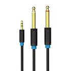 Vention 3,5mm Ma ST > 2x6.3mm Ma MO 5m