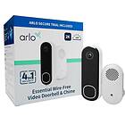 Arlo Essential 2 2K Doorbell W. Chime