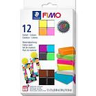 Adlibris FIMO Effect Set Lera Neon 12x25g Staedtler