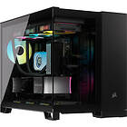 Corsair 2500X Dual Chamber Chassi Minitower Svart