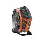 Darkflash Computer Case K1 (black & orange) Chassi Miditower Orange