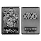 Star Wars Fanatik Limited Edition Skeleton Crew Ingot