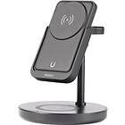 Deltaco 3-in-1 QI Wireless Charger QI-1045