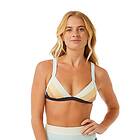 Rip Curl Block Party Spliced Fixed Triangle Bikini Top 