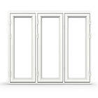 NorDan fönster Tanum 3-Glas Aluminium 3-Luft FS+FS+FS:21 x 9 AFS+FS+FS21x9