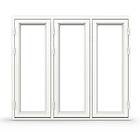 NorDan fönster Tanum 3-Glas Aluminium 3-Luft FS+FS+FS:27 x 17 AFS+FS+FS27x17