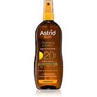 Astrid Sun Sol-olja för djup solbränna SPF 20 200ml