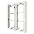 NorDan Sidohängt Fönster Tanum Kultur 2-Luft Aluminium Trä/alu 120x50 FSK+FSK12X5ALU