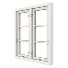 NorDan Sidohängt Fönster Tanum Kultur 2-Luft Aluminium Trä/alu 100x50 FSK+FSK10X5ALU