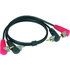 Klotz AT-CCA 2RCA - 2RCA (angled) 3m