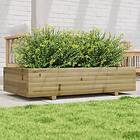 vidaXL Odlingslåda 110x60x26,5 cm impregnerat furu 847352