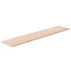 vidaXL Hyllplan 100x20x1,5 cm obehandlad massiv ek 342923