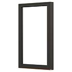 NorDan fast fönster för Skjutparti NTech Aluminium BlackLine Svart trä/alu Linj. skjutd 13x21 FP13X21ALU-BL