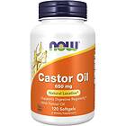 Now Castor Oil 650 mg 120 st