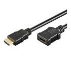 MicroConnect Gold HDMI - HDMI High Speed with Ethernet M-F 1m