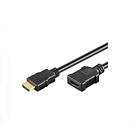 MicroConnect HDMI - HDMI High Speed with Ethernet M-F 5m