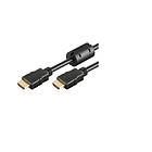 MicroConnect Ferrite HDMI - HDMI High Speed with Ethernet 1m