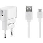 Goobay 45297 Pro Micro USB charger set 1A