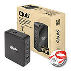 Club 3D CAC-1917 power adapter GaN USB/3xUSB-C 140W