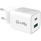 Celly TC2USBUSBC20W USB-C PD 20W 230V