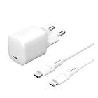 eSTUFF Infinite USB-C Wall Charger PD 20W + Lightning Cable