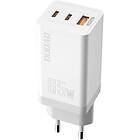 Dudao A7XSEU charger GaN 2xUSB-C+1xUSB-A 65W