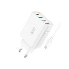 XO Wall charger L120 3xUSB-A 1xUSB-C 18W