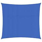vidaXL Solsegel 160g/m² fyrkantig blå 5x5 m HDPE 311498