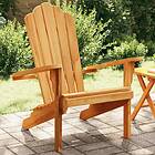 vidaXL Adirondackstol 77x78x95 cm massiv teak 4008081