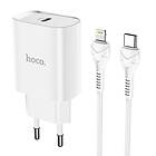 Hoco N14 USB-C Med Lightning Kabel 20W