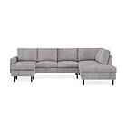 Trademax Peppe Soffa m. Divan och Schäslong 5-sits Höger Grå 2284621