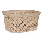 Kipit Korg Beige Plast 5 L 19,5 x 14 x 27,5 cm
