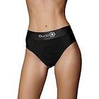 Ouch! Vibrating Strap-on Thong with Removable Rear Straps-XS/S