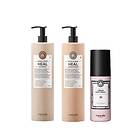 Maria Nila Heal Duo Schampo & Balsam 2x1000ml Cream Heat Spray 150ml