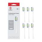 Oclean Professional Clean Brush Head 6-pack