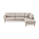 Trademax Andrarum Trend Soffa 3-sits med Schäslong Höger Beige 220-10-141523