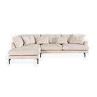 Trademax Menard 3-sits Soffa med Schäslong Vänster Beige/Svart 1491897