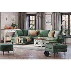 Trademax Menard Compact Soffa m. Schäslong 4-sits Grön 2282358