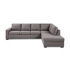 Trademax Scandinavian Choice Crazy Limited Edition 3-sits Soffa med Schäslong Höger Ljusgrå SYN0003549