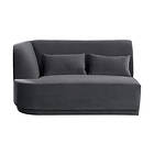 Trademax Northie 2-sits Vänstermodul Grå SF215255_GY