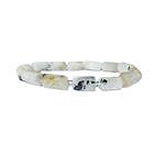 Kristallpunkten Armband Månsten Regnbågs (polygon) 10-14mm