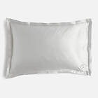 ESPA Home Oxford Edge Silk Pillowcase Moonlight Grey