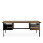 Ethnicraft Oscar Desk 200x90 2 Drawers