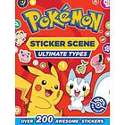 POKMON ULTIMATE TYPES STICKER SCENE